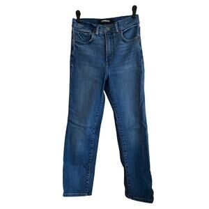 Express Slim Ankle High Rise Stretch Skinny Jeans Size 2 Short